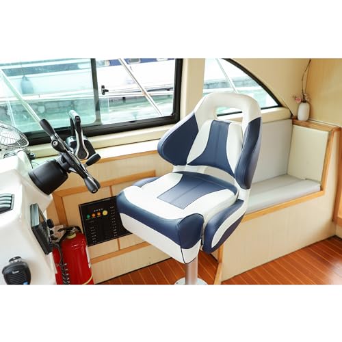 Yellowish-Brown/Black Flip Up Boat Bucket Seat Z30268