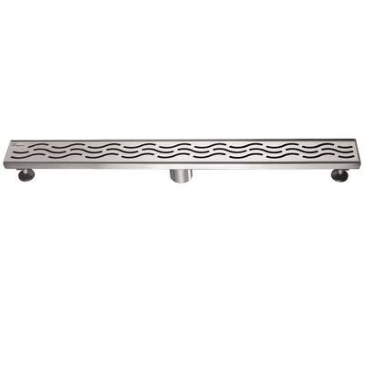 2x22 Linear Grid Shower Drain Z878