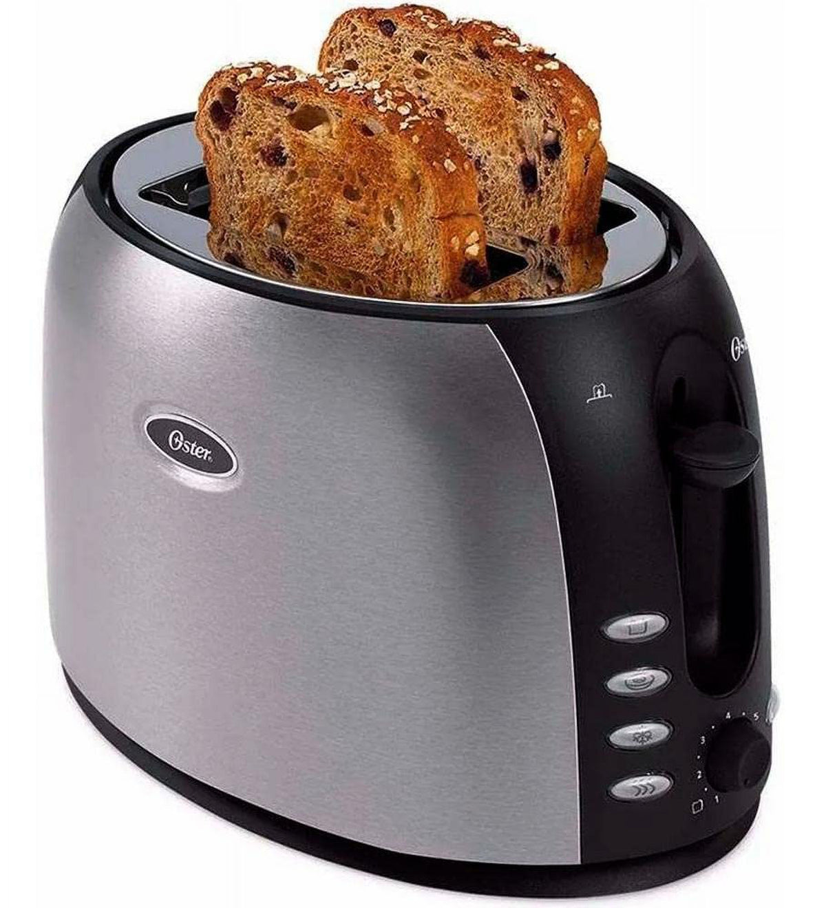 2 Slice Brushed Stainless Steel Toaster Z541872