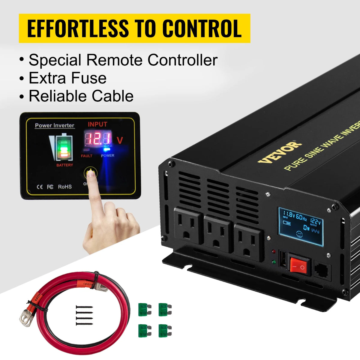 2500 W Pure Sine Wave Inverter Z848