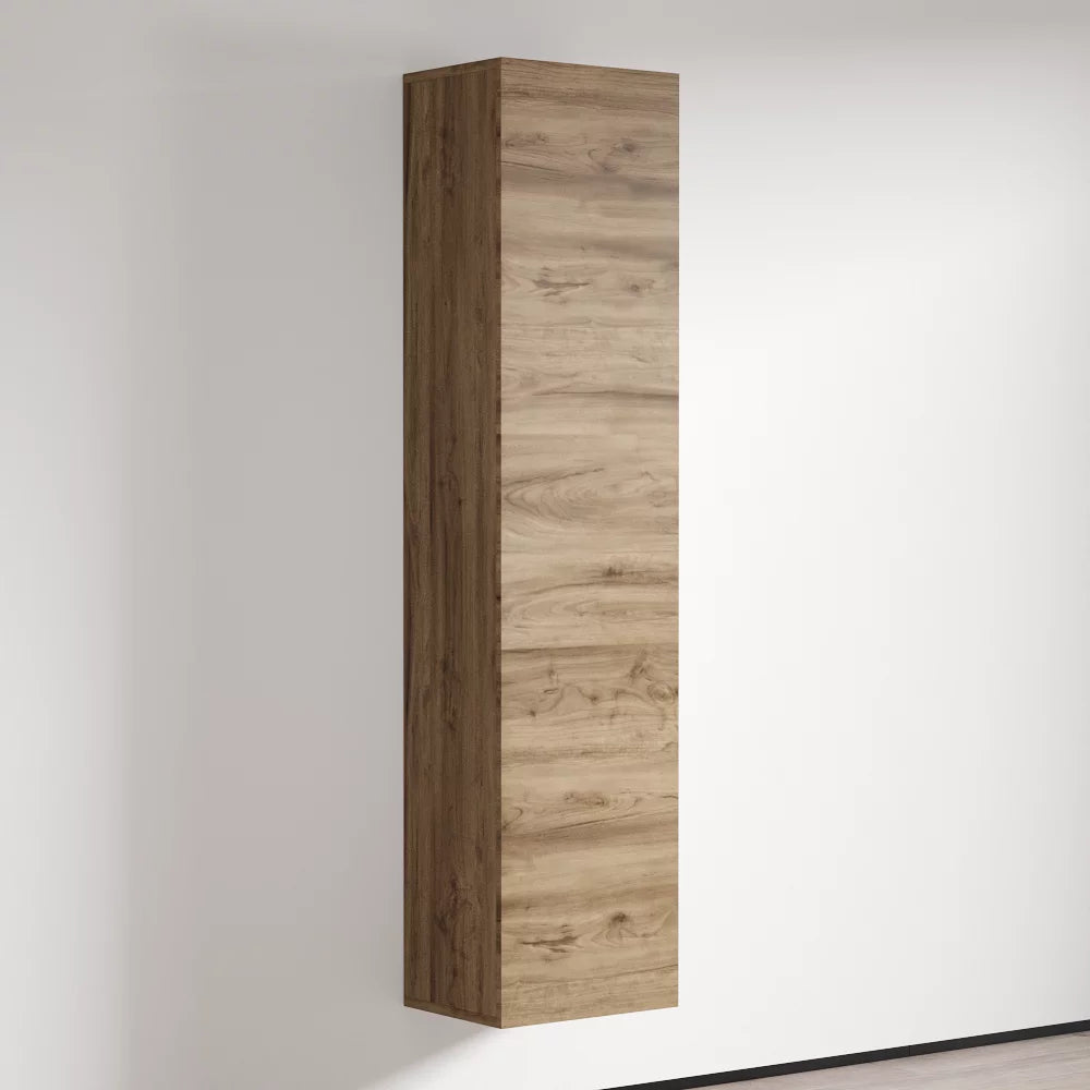 Oak Modular Wall Mounted Floating Bookcase Cabinet H905