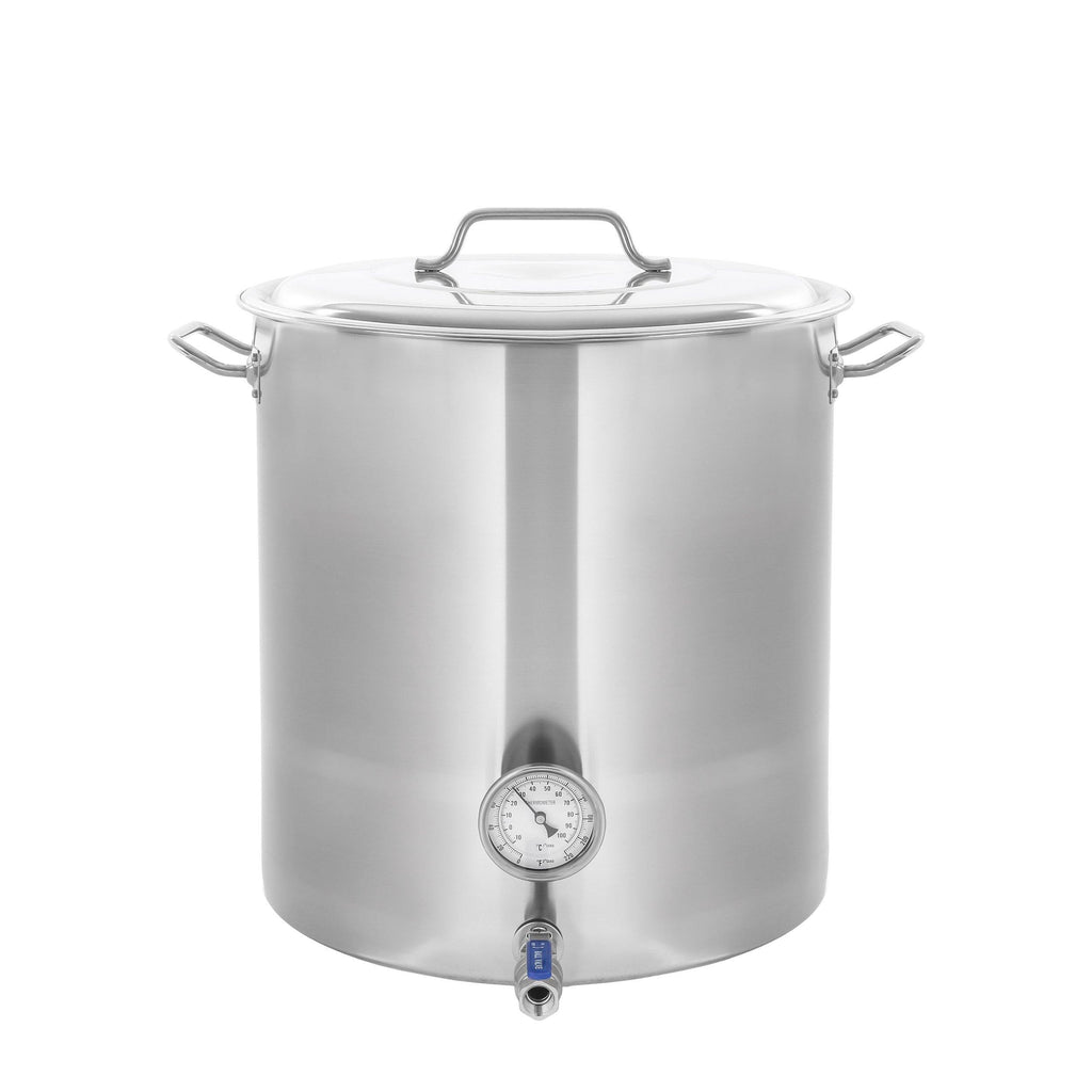 Stainless Steel Home Brew Kettle Stock Pot V355193