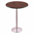 Stainless Table with 30x22 Diameter Top V56748