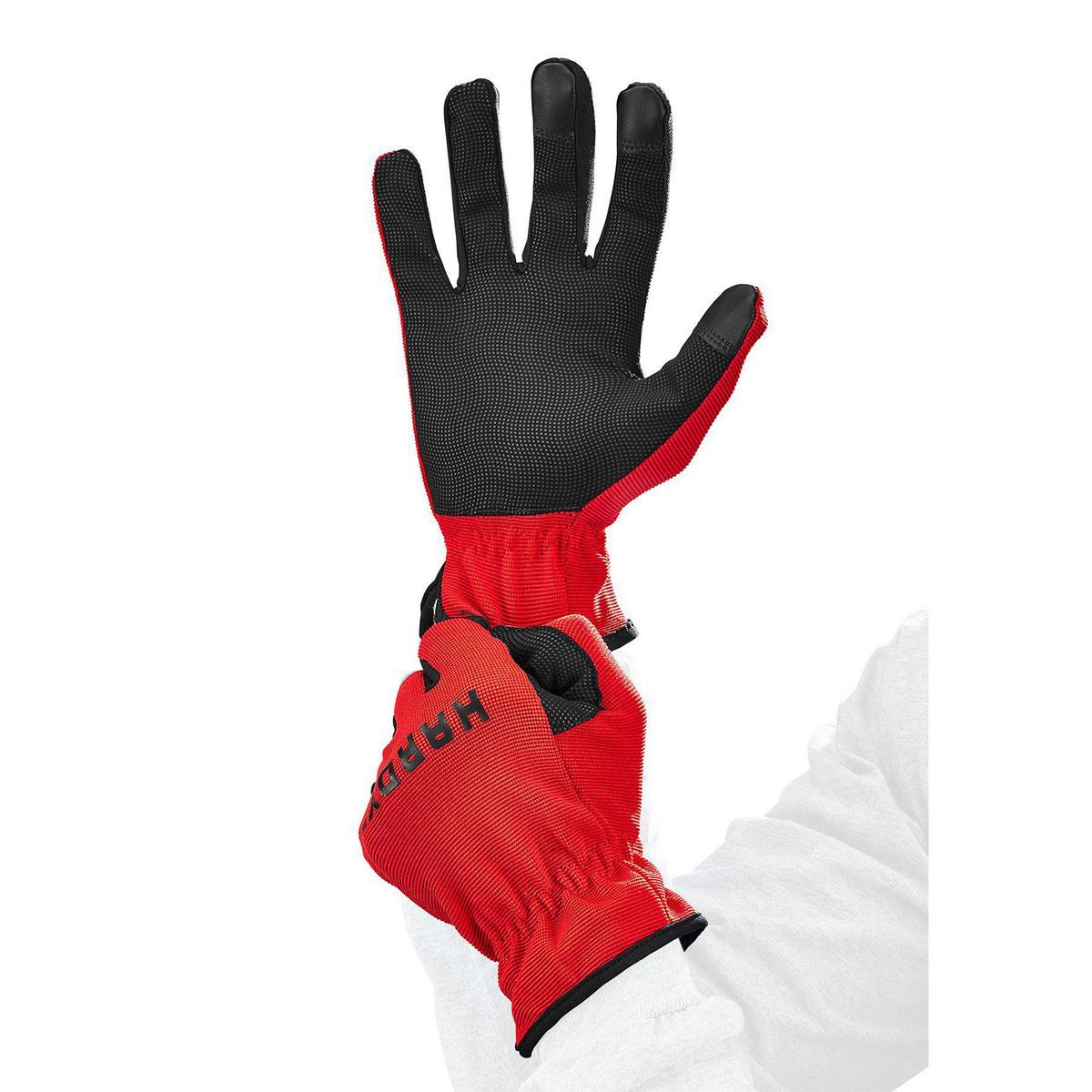 Synthetic Leather Utility Gloves, 2-Pair, Large Q839969