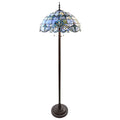 Stained Glass Floor Lamp D487