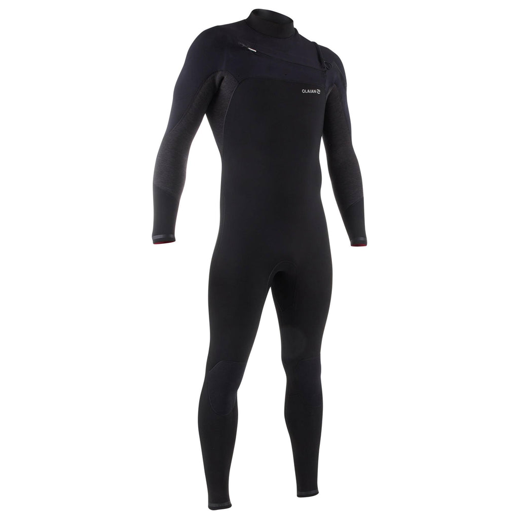 Black 4/3 mm Neoprene Surfing Wetsuit I2874