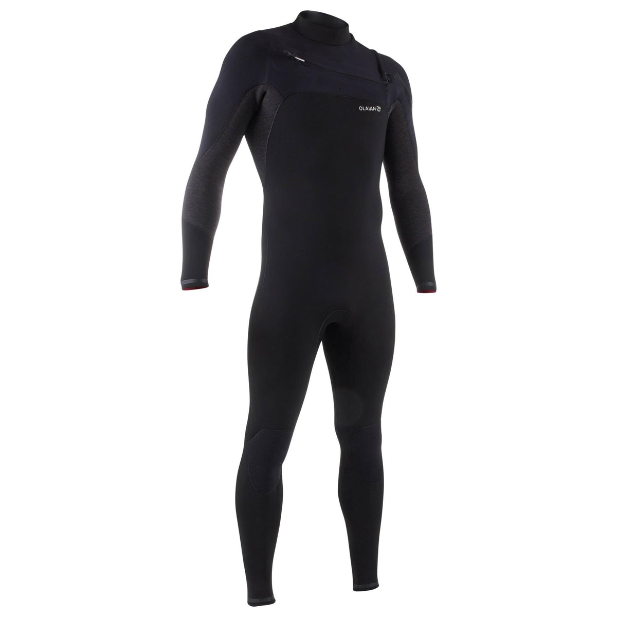 Black 4/3 mm Neoprene Surfing Wetsuit I2874
