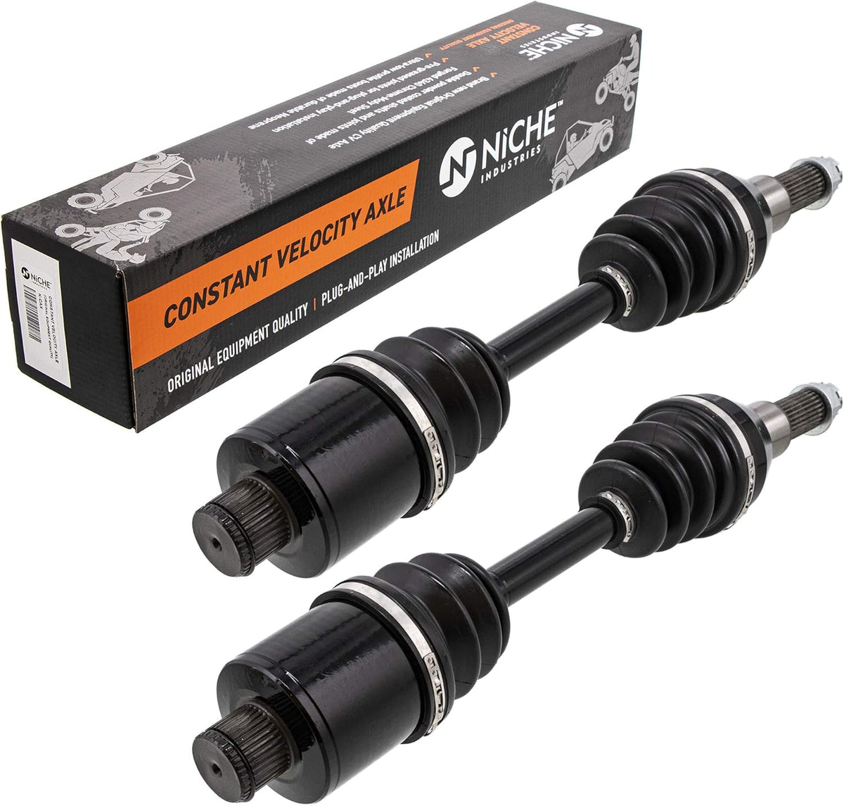 2 Pack Rear Drive Shaft CV Axle O7717