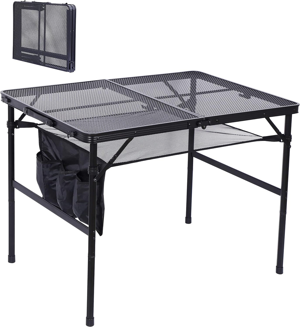 Adjustable Folding Camping Table with Carry Handle S67271