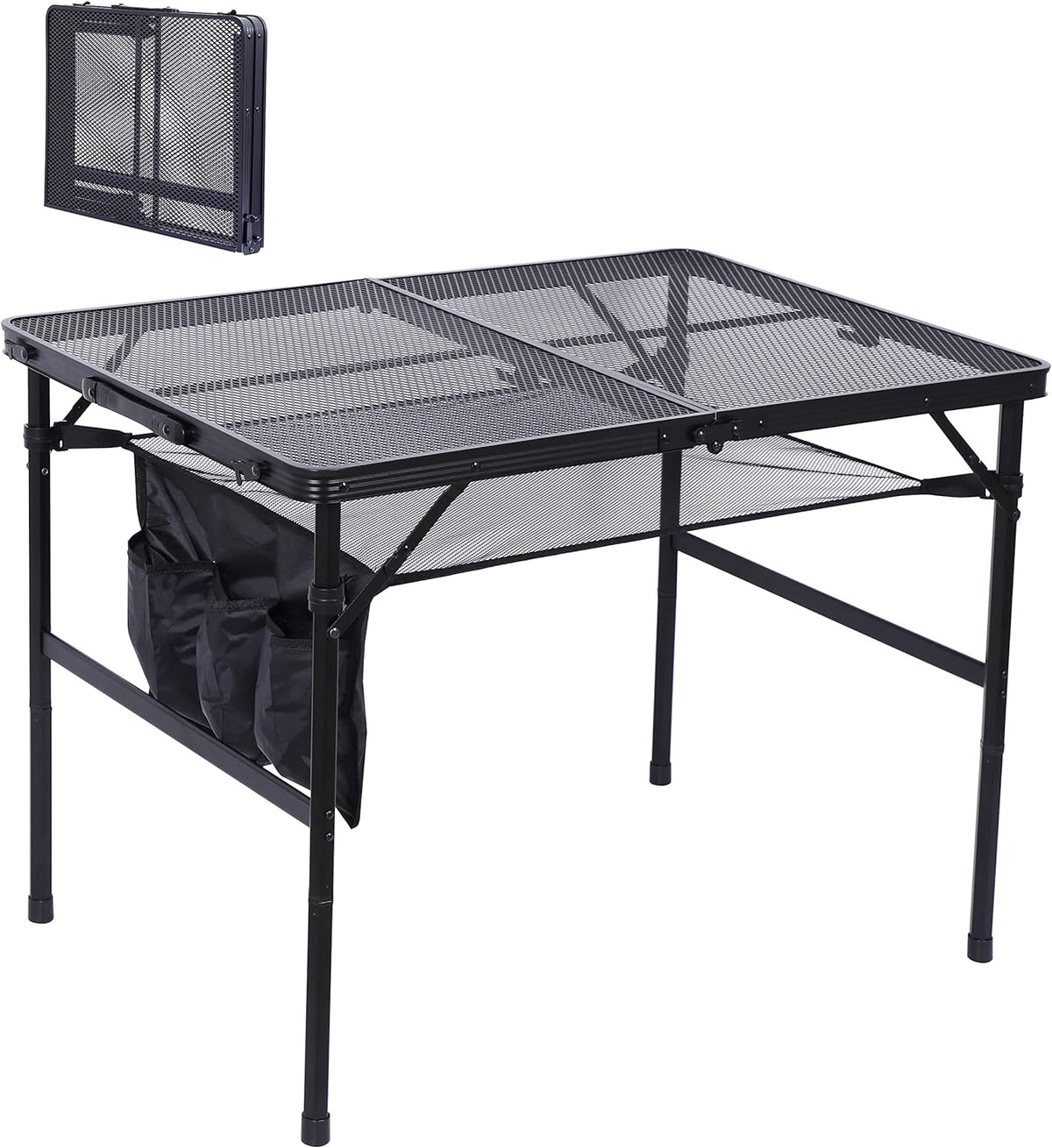 Adjustable Folding Camping Table with Carry Handle S67271
