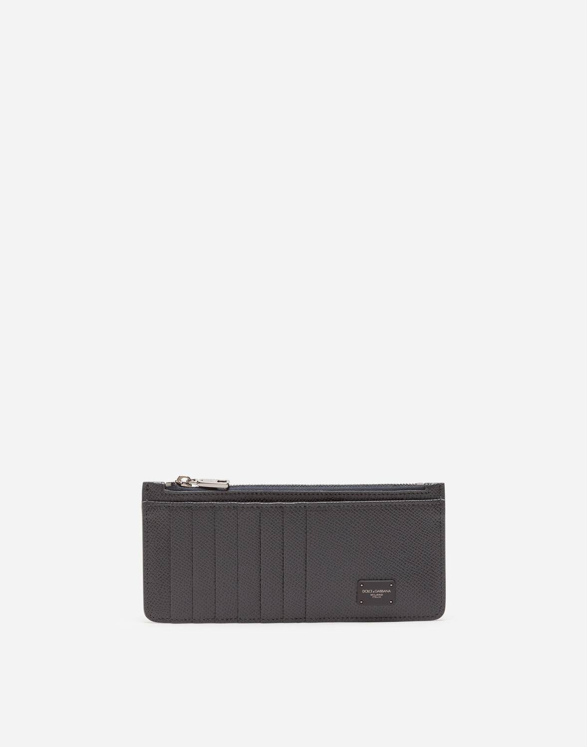 Gray Logo Card Case X143