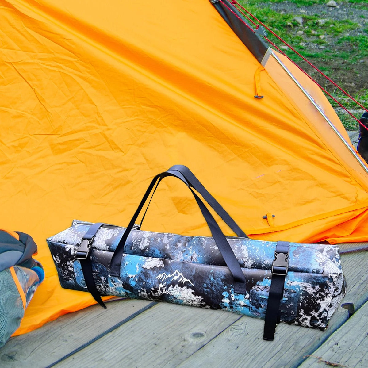 Camping Tent Storage Bag Tote Travel Duffel Pouch Fishing Gears Bag Organizer 85cmx15cmx18cm C46620