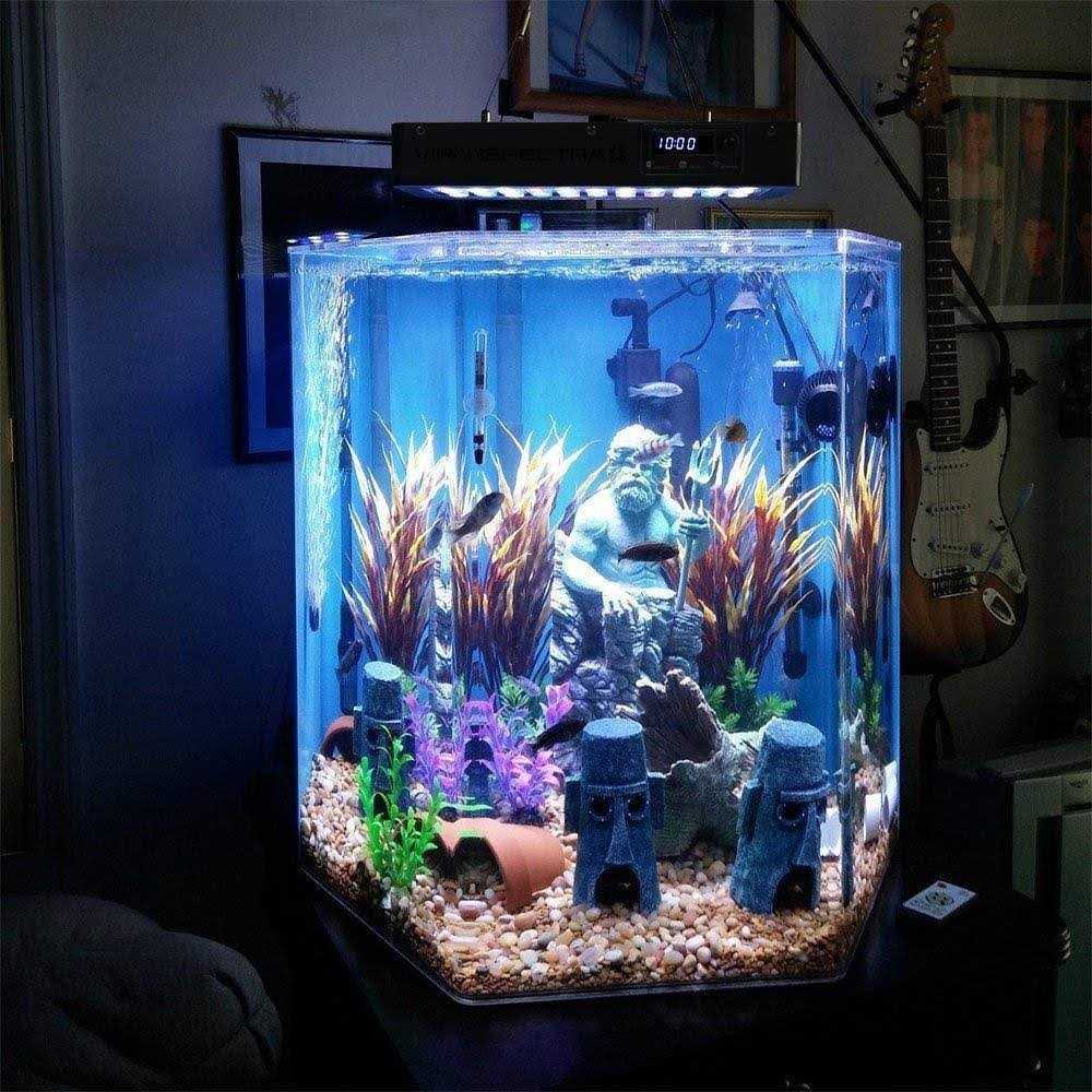165w Dimmable Full Spectrum LED Aquarium Light F6425
