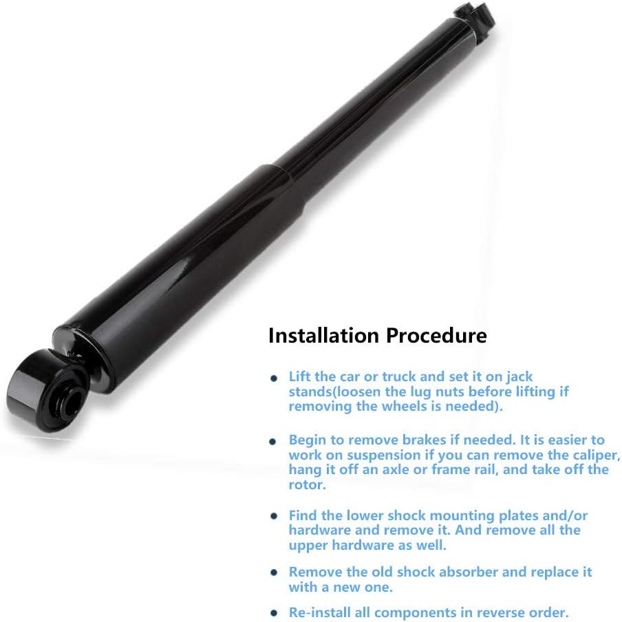 Rear 2x Shocks Absorbers Pack of 2 L86814