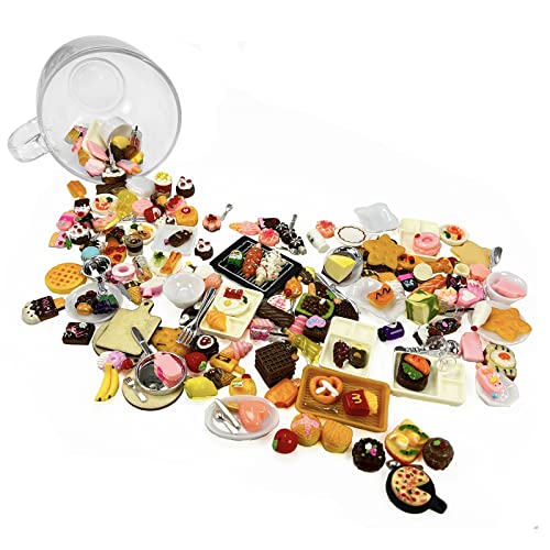 200 Piece Dollhouse Miniature Food Toy Set E5948