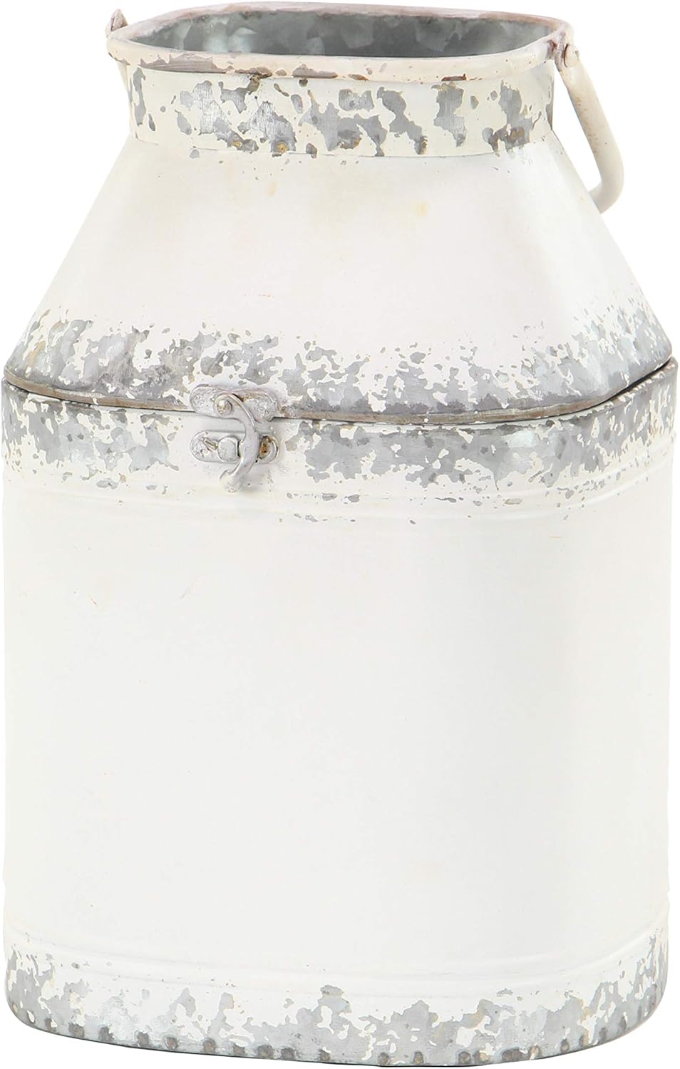 White Decorative Milk Can Pack of 2 S503252