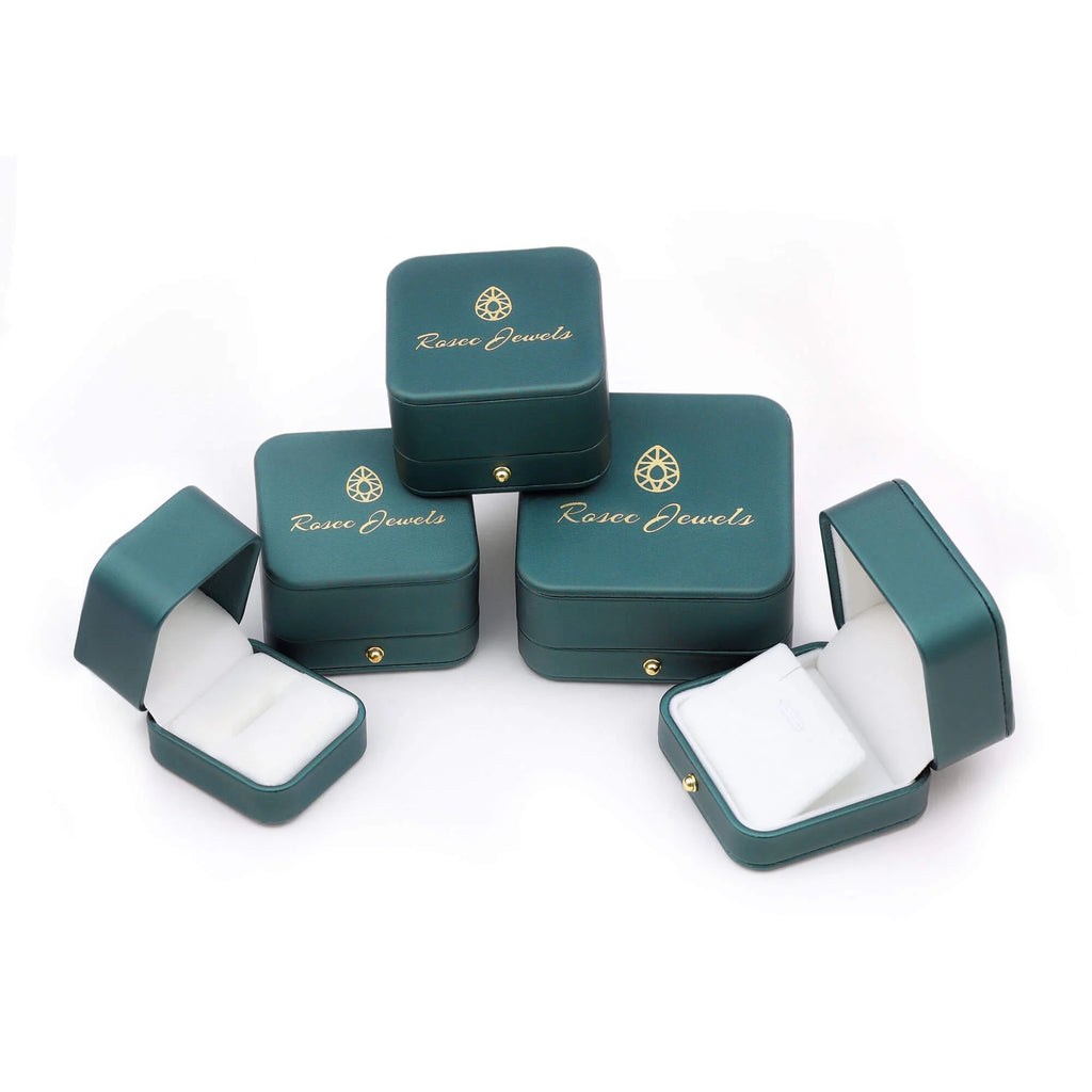 Cushion Cut Lab Grown Emerald Solitaire Ring with Diamond, 14K Yellow Gold, US 9.50 E20394