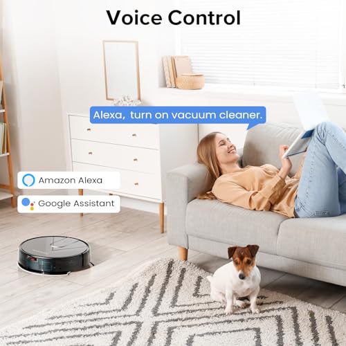 Robot Vacuum and Mop Combo with 4000Pa Suction G23693