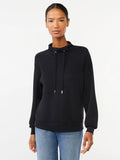 Women's Scuba Knit Funnel Neck Sweatshirt P889