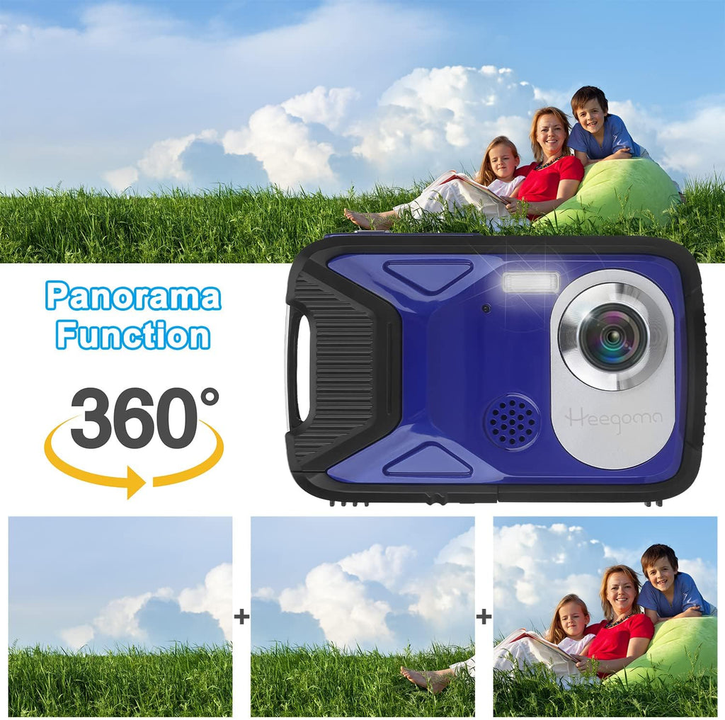 Waterproof 1080P 21MP Digital Camera with 2.8 LCD Screen 8X Zoom A4613