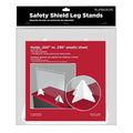 Safety Shield Leg Stands - Pack of 12 T13068