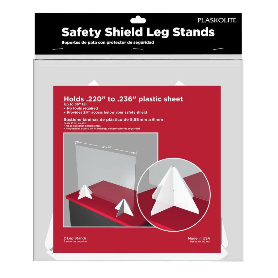 Safety Shield Leg Stands - Pack of 12 T13068