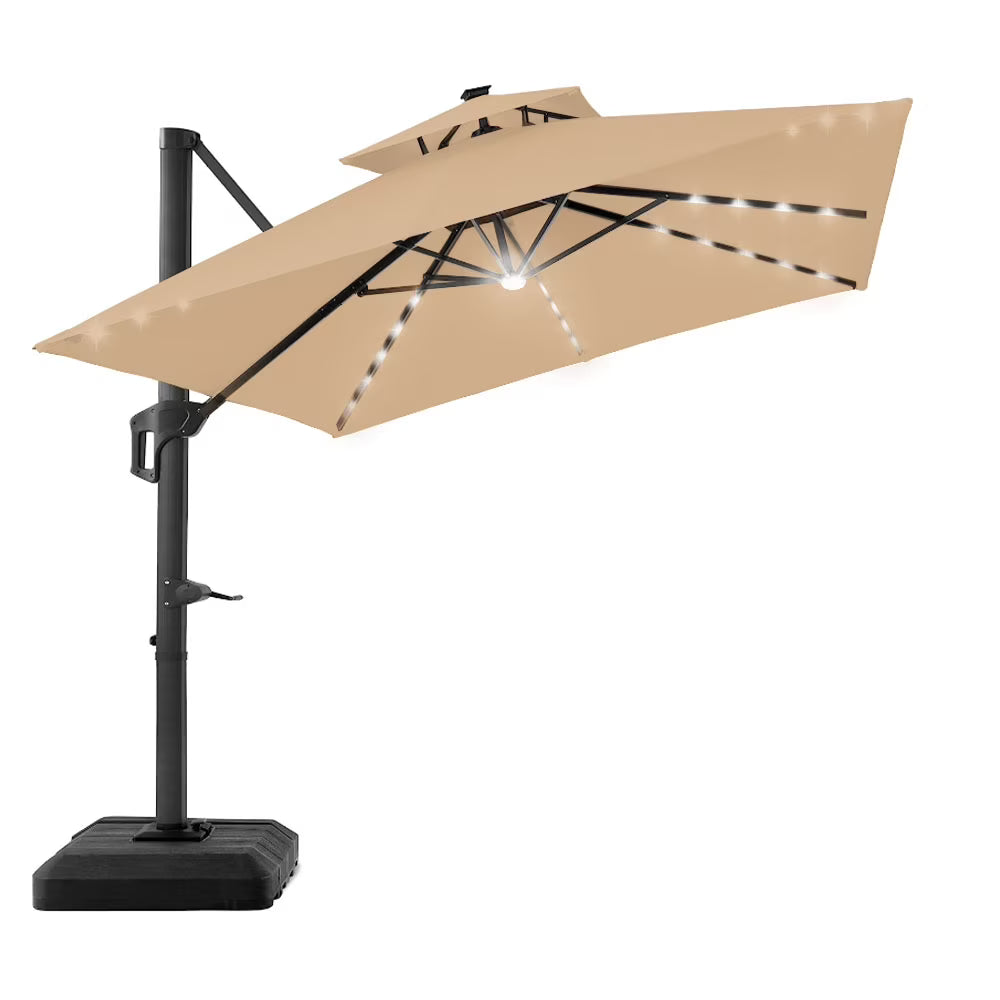 Replacement Canopy Top Cover for 10' x 10' Umbrella D434