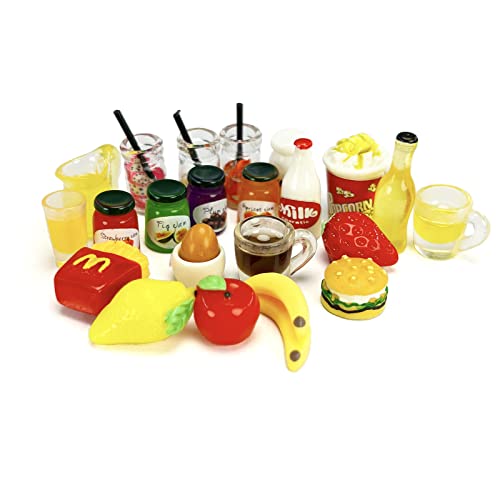 200 Piece Dollhouse Miniature Food Toy Set E5948