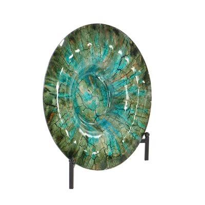 Round Glass Charger X57240