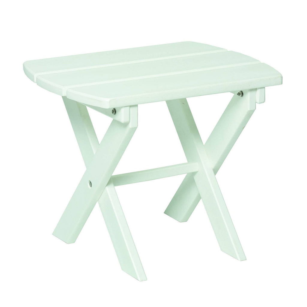 Lime Green Recycled Poly Lumber Folding End Table E2790