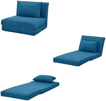 Convertible Chair Bed with 1 Matching Pillow Z5015