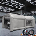 Inflatable Paint Spray Booth Work Tent with Filter System 26*15*10 Ft T988