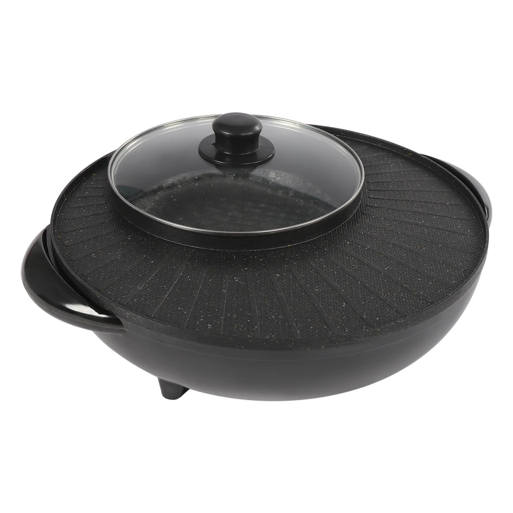 Portable Circular Hotpot Grill Combo Nonstick L17624