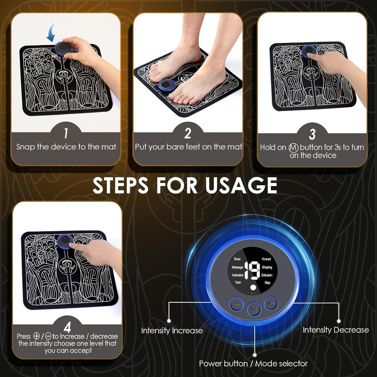 Foot Massager Pad F532