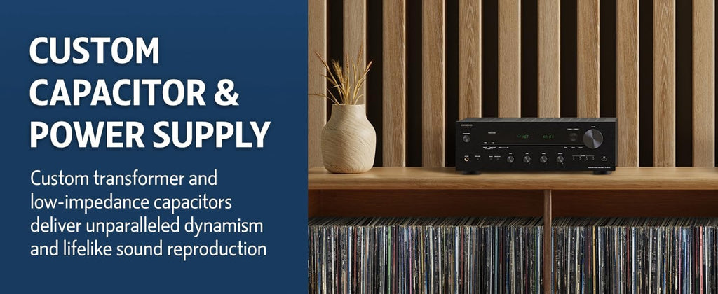 2 Channel Stereo Receiver with Wi-Fi, Bluetooth, Phono T63047