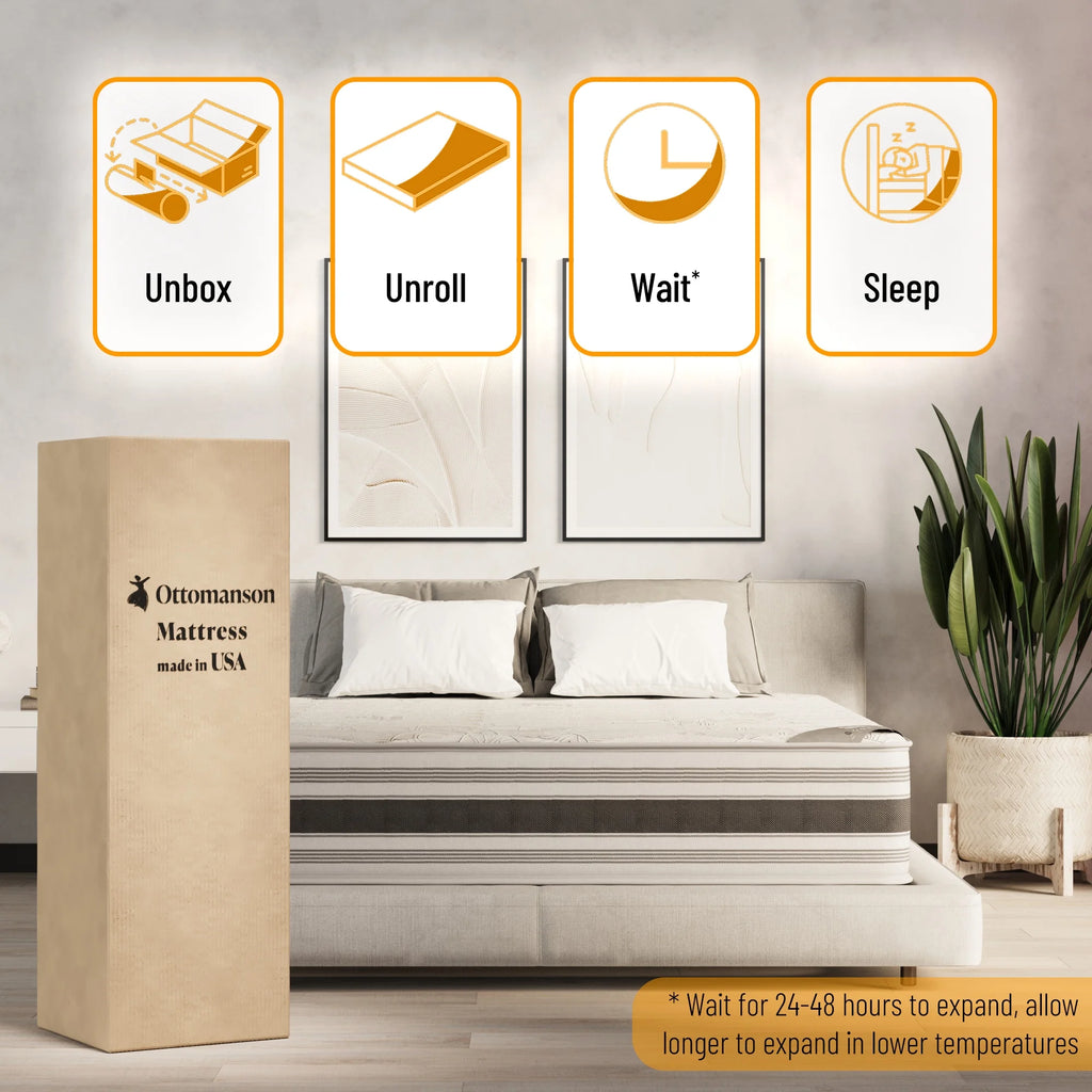 Queen Hybrid Mattress in a Box J99012