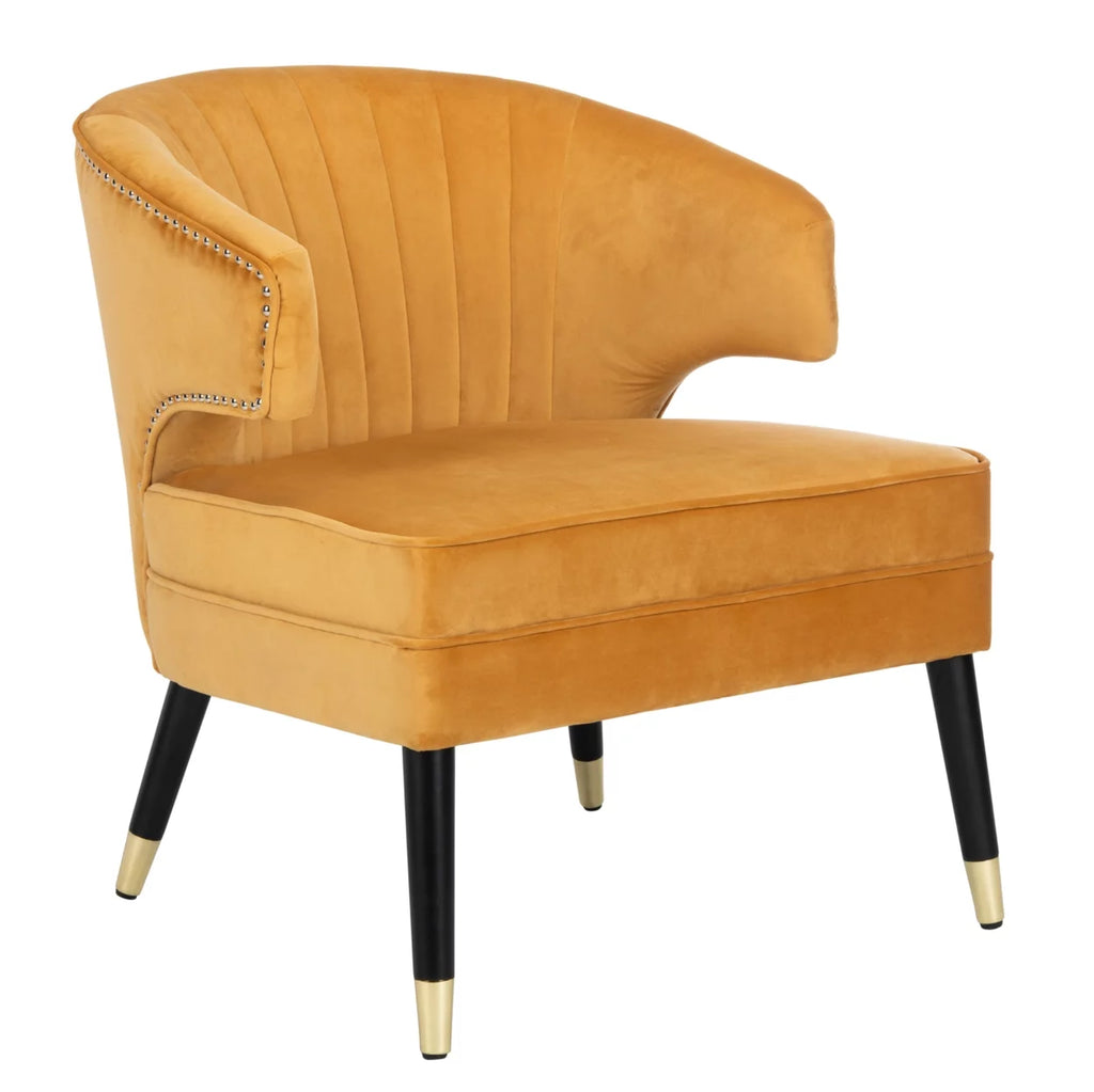 Mid-Century Retro Wingback Accent Chair N770
