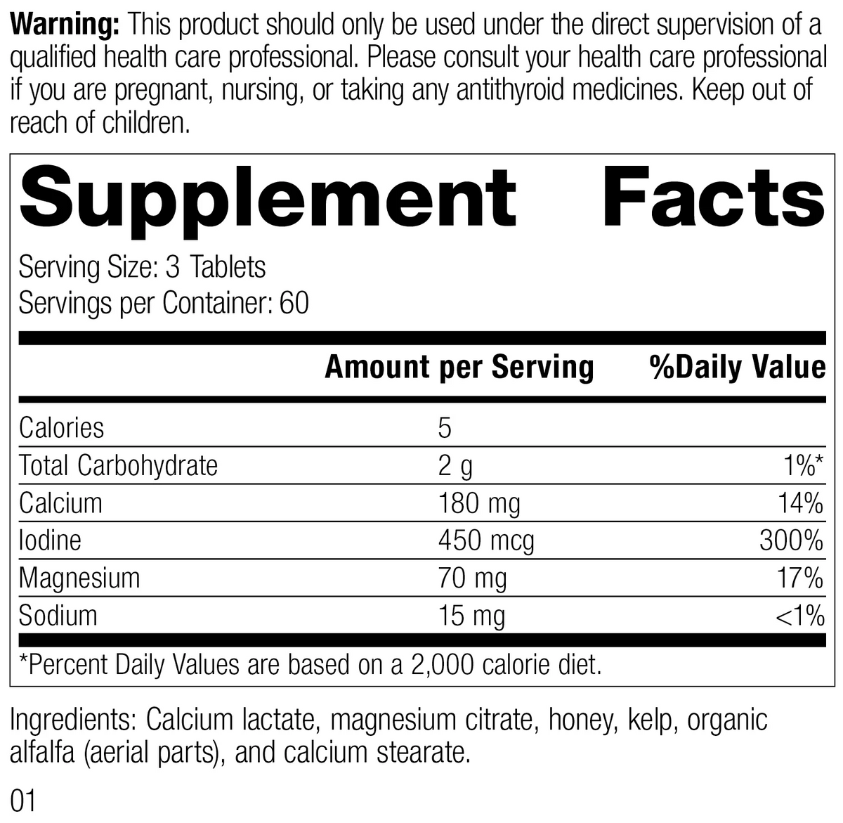 180 Tablets B3221