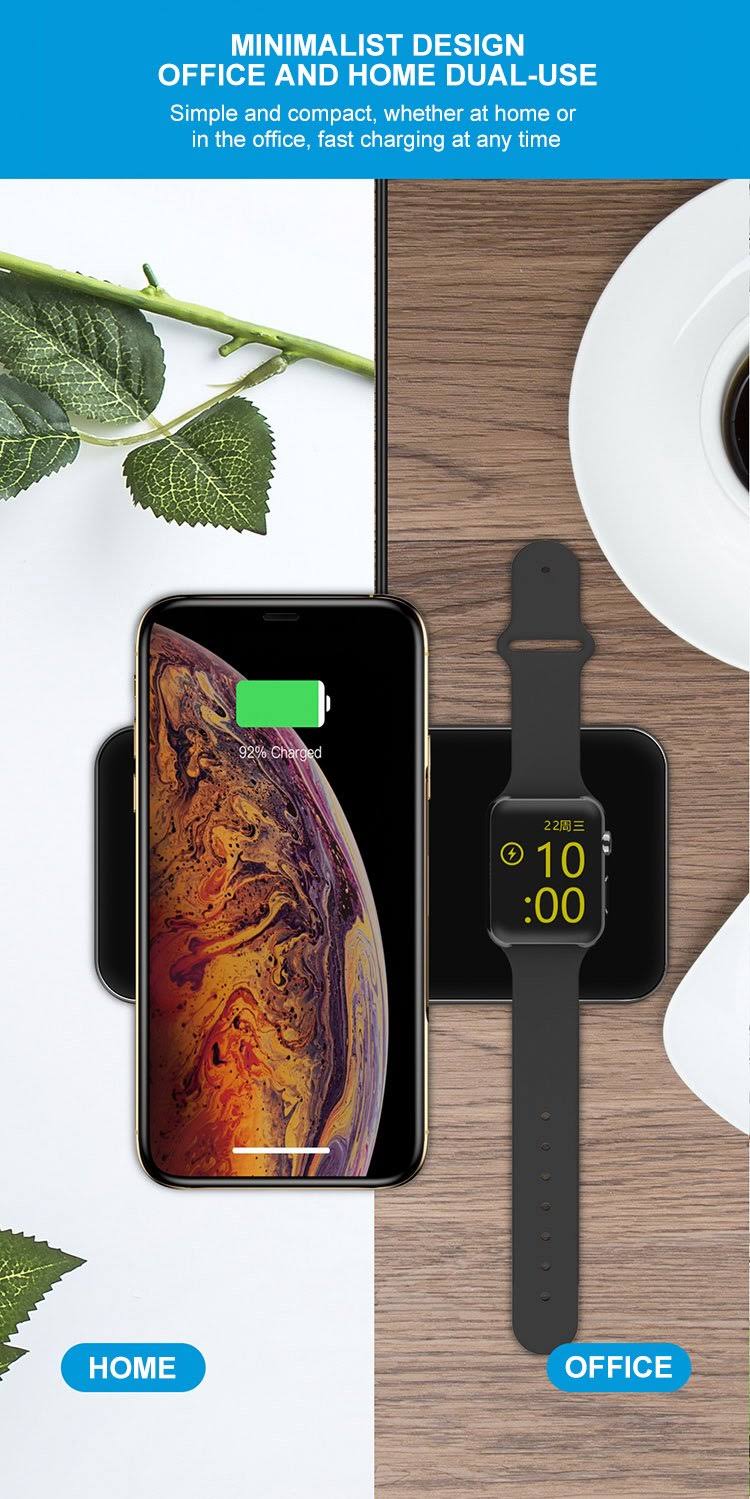 3 in 1 Glass Wireless Charge Pad L3700