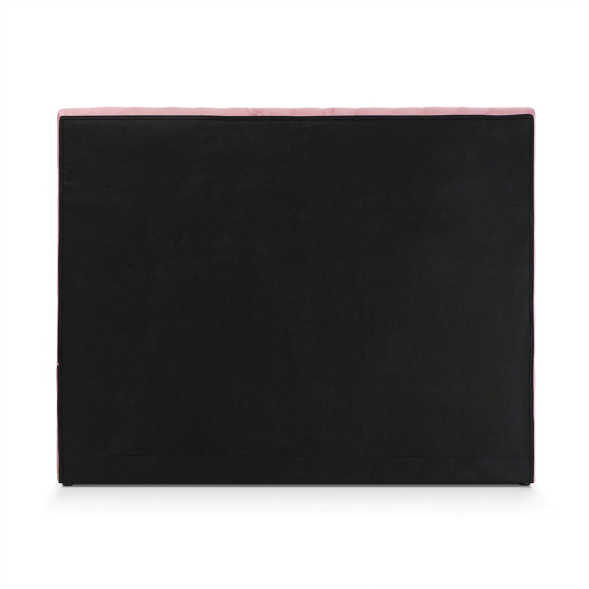 Pink Velvet Upholstered Platform Queen Bed H70561