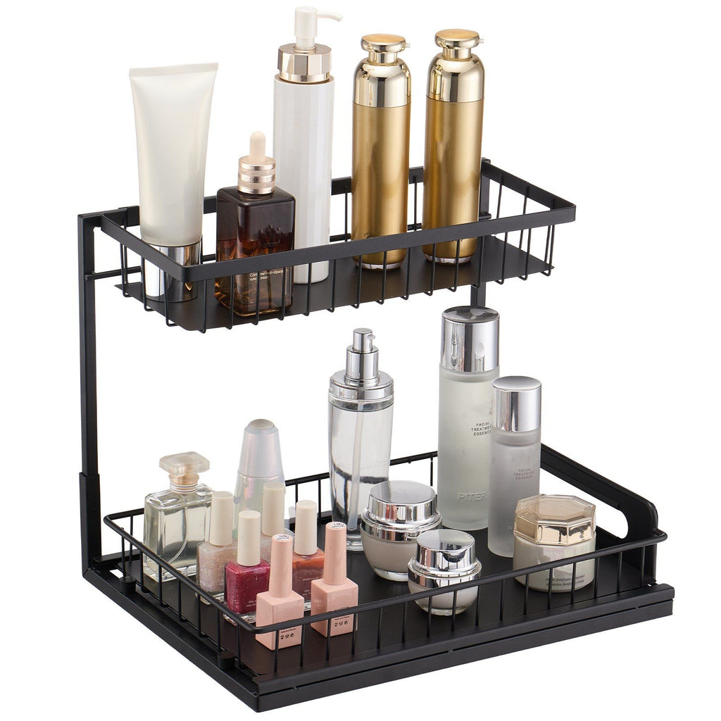 2-Tier Pull Out Cabinet Organizer X823
