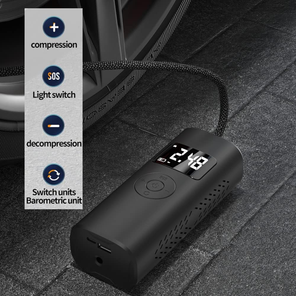 Portable Air Compressor 150PSI Cordless Air Pump V54631
