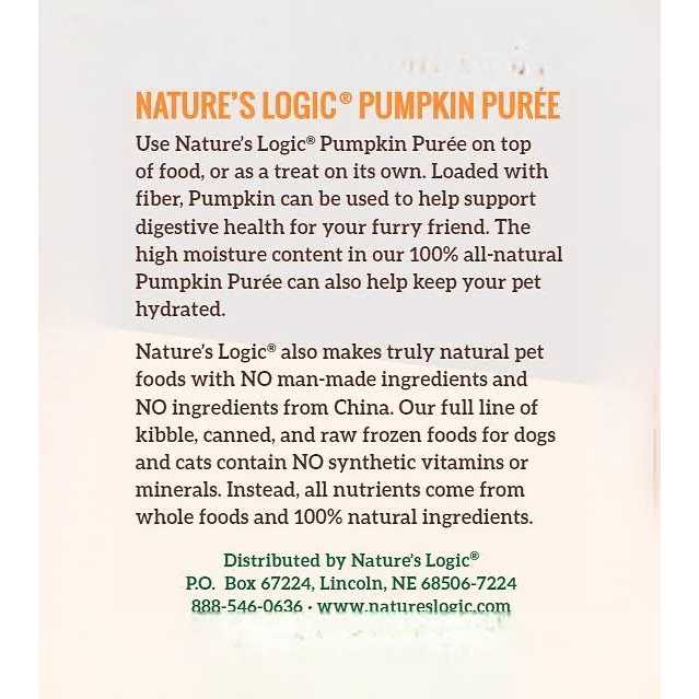 Pumpkin Puree Dog & Cat Food Supplement U701702
