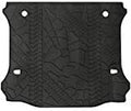 Black Cargo Liner Rear Floor Mat TPE Cargo Tray All Weather Protector H6893