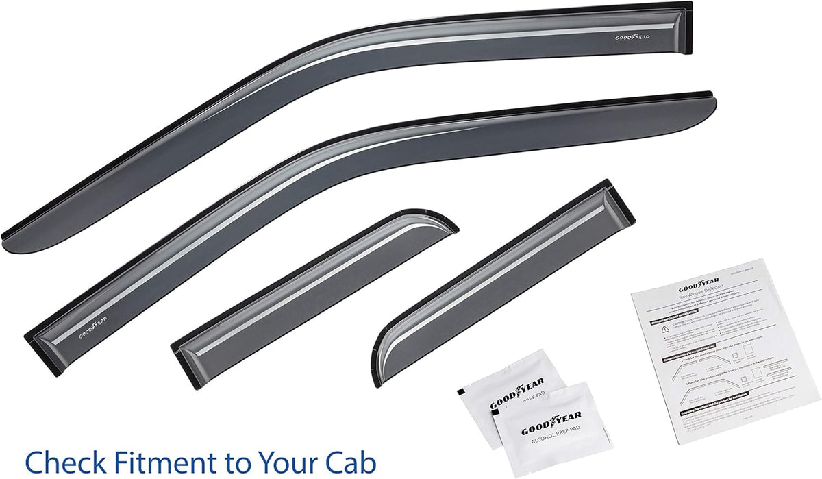 Tape-on Window Deflectors 4 pcs E930531