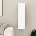 White and Sonoma Oak Chipboard TV Cabinet H8275