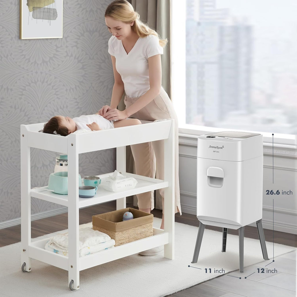 Diaper Pail Odor-Locking Individually Sealed Baby Diaper Pail Smart Trash Can Full-Automatic Packing Self-Changing C687