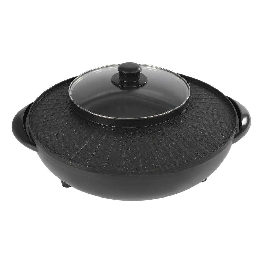 Portable Circular Hotpot Grill Combo Nonstick L17624