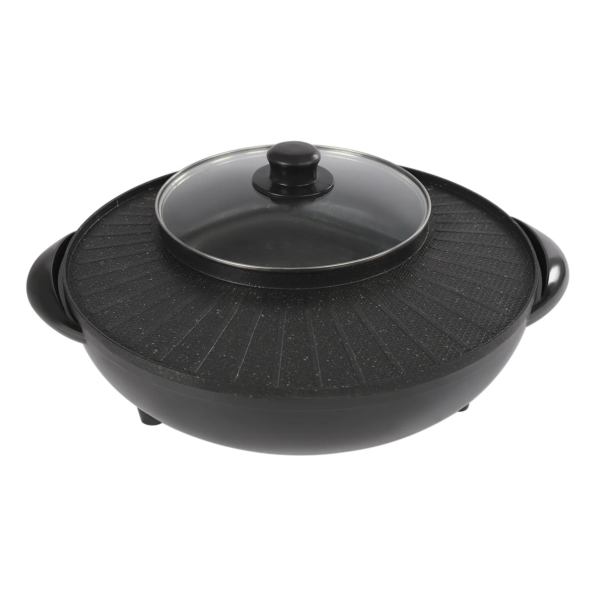 Portable Circular Hotpot Grill Combo Nonstick L17624