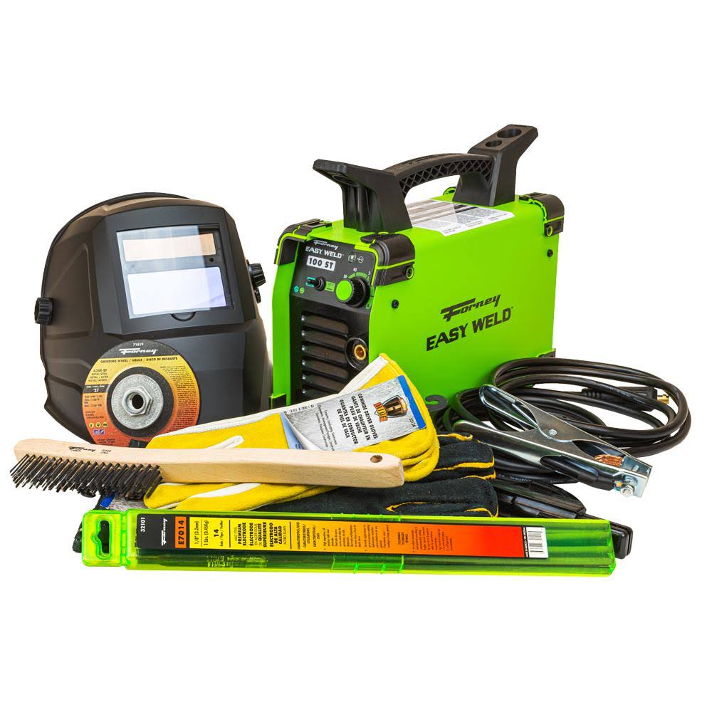 Green Camo Easy Weld Arc Welder Start-Up Kit Q399